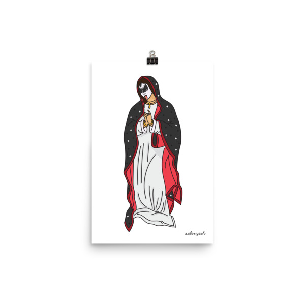 Lady De Beso Print